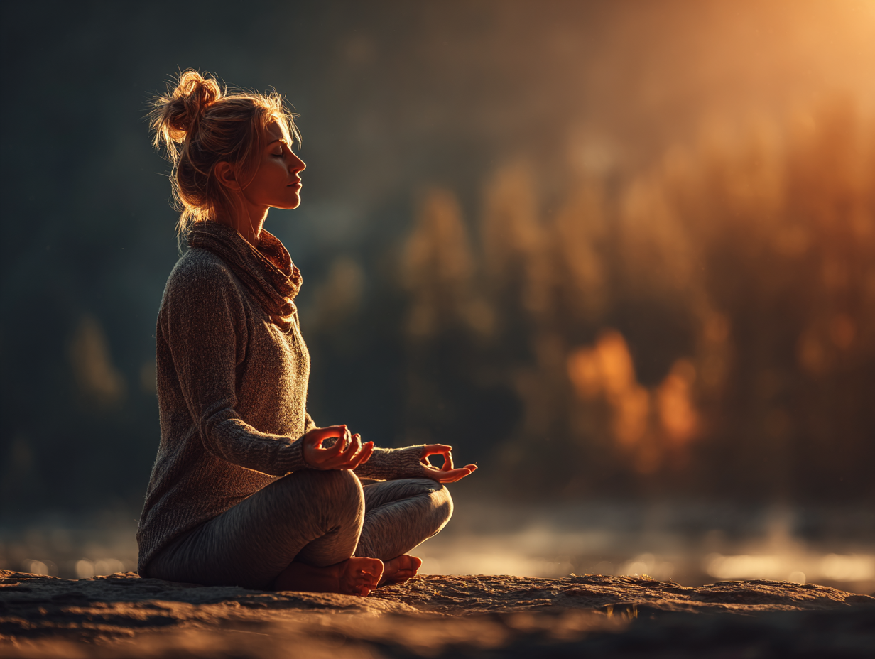 Practică yoga în natură - găsirea echilibrului